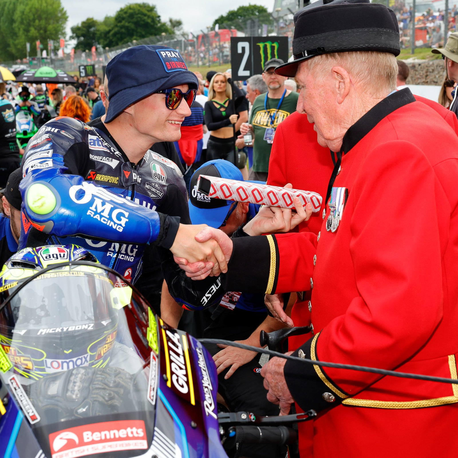 Ryan Vickers, BSB, 2024, Brands Hatch, grid, 20th July 